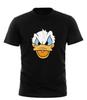 Donald Duck wütendes Gesicht T-Shirt Alle Größen schwarz weiß unisex Erwachsenen-T-Shirts Unisex T-Shirt