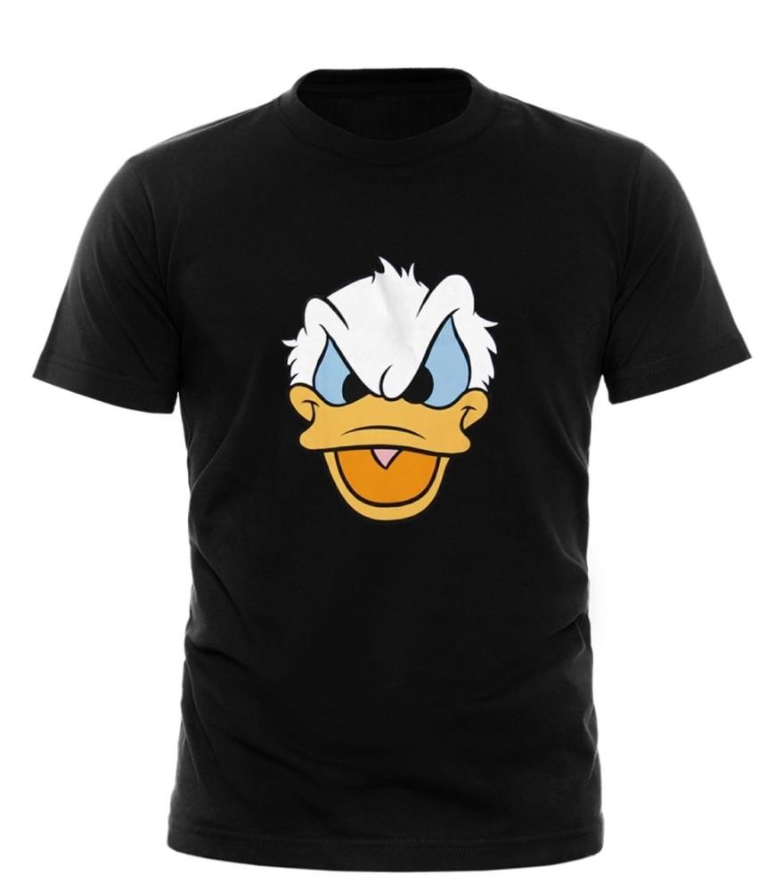 

Donald Duck Angry Face TShirt All sizes black white unisex adult tees Unisex T-Shirt XL