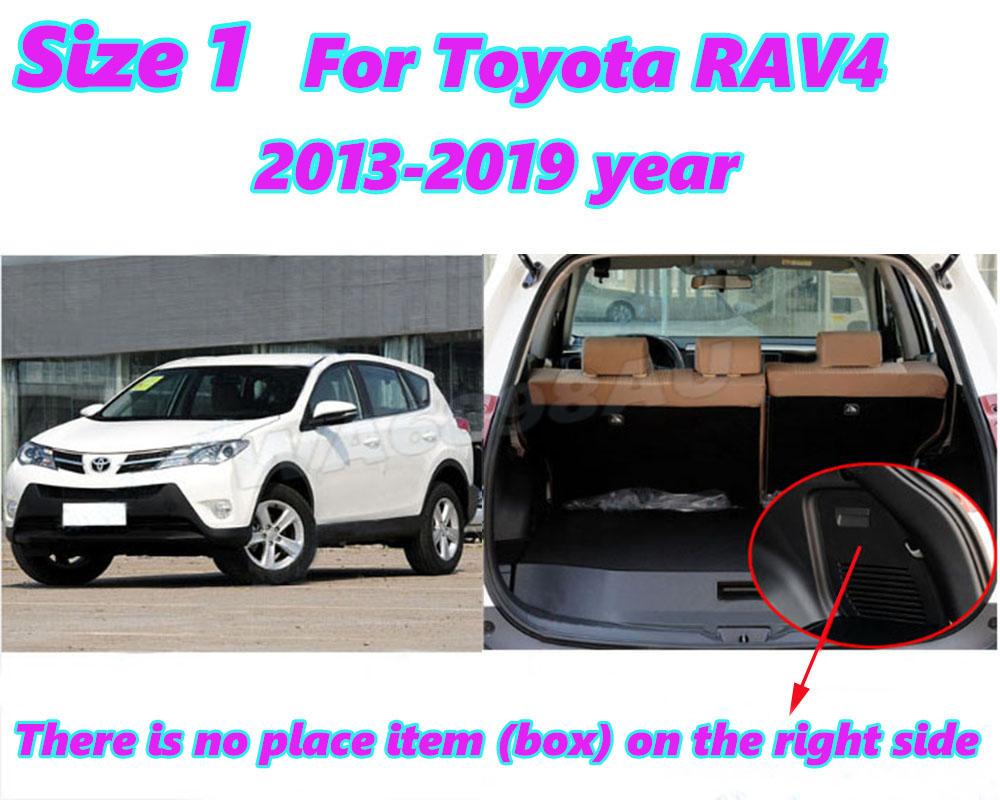 Custom Car Trunk Mat For Toyota RAV4 RAV 4 XA40 XA 40 2013 2014 2015 2017 2018 2019 Anti Dirty Durable Leather Carpet