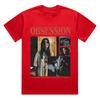 Vintage Obsession 2026 T-Shirt Film Horror Unisex Regalo per Appassionati Horror Magliette in Cotone Film Thriller Streetwear