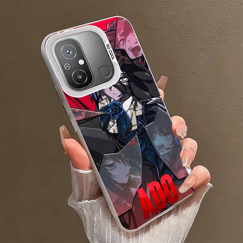 Ado Cartoon K-Kyogen X Uta Stoßfeste Handyhülle für Xiaomi Poco X7 X6 X5 X3 Pro F7 Ultra M8 Redmi 15C 15 14C 13C 12C 10C 13 12