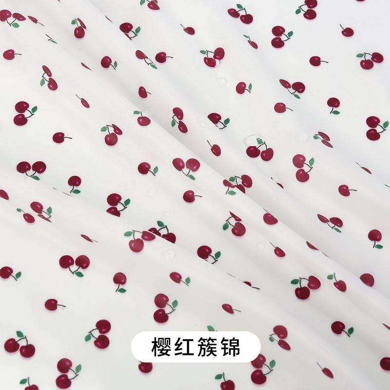 0.5m/1m/2m Thin Waterproof Down Jacket Printed Fabric for Winter Vests Children's Clothing Decorative Cloth DIY Sewing Fabrics