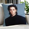 Film Johnny Depp Kissenbezug Kissenbezug Set 4 Stück 50x50 45x45 40x40 Kissenhülle Dekorativ Sofa Heimdekoration