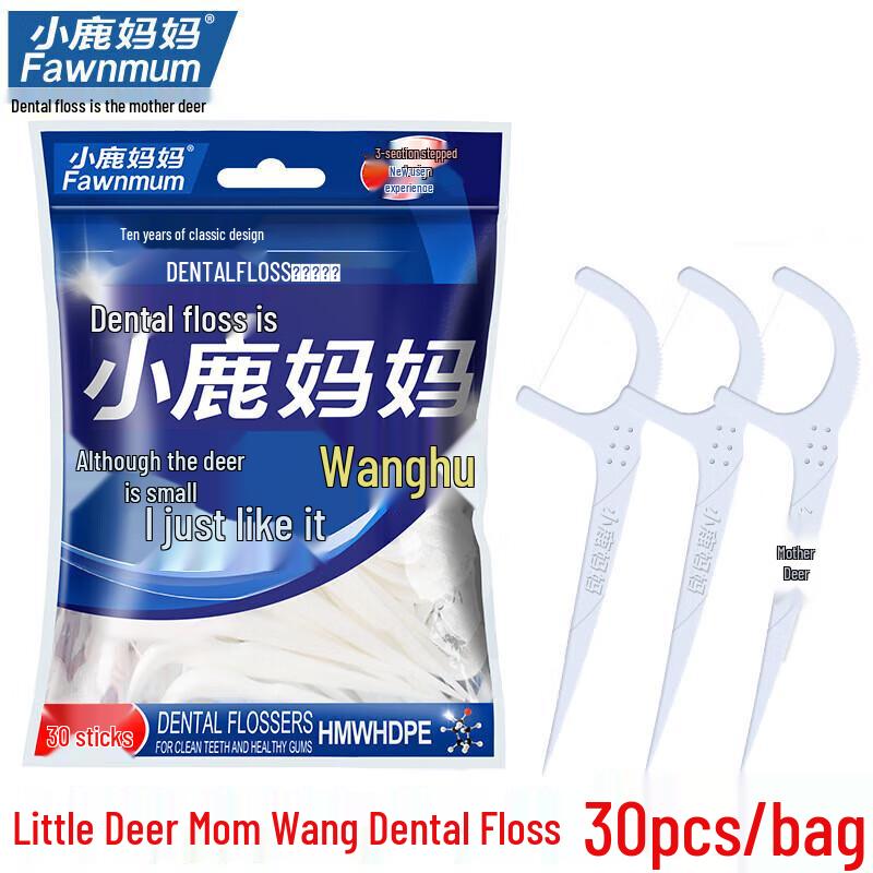 FAWNMUM Disposable Dental Floss Picks