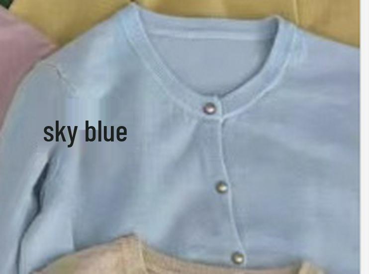 Korean Style Round Neck Knit Cardigan - Women's Trendy Long Sleeve Sweater for Spring/Autumn 2026