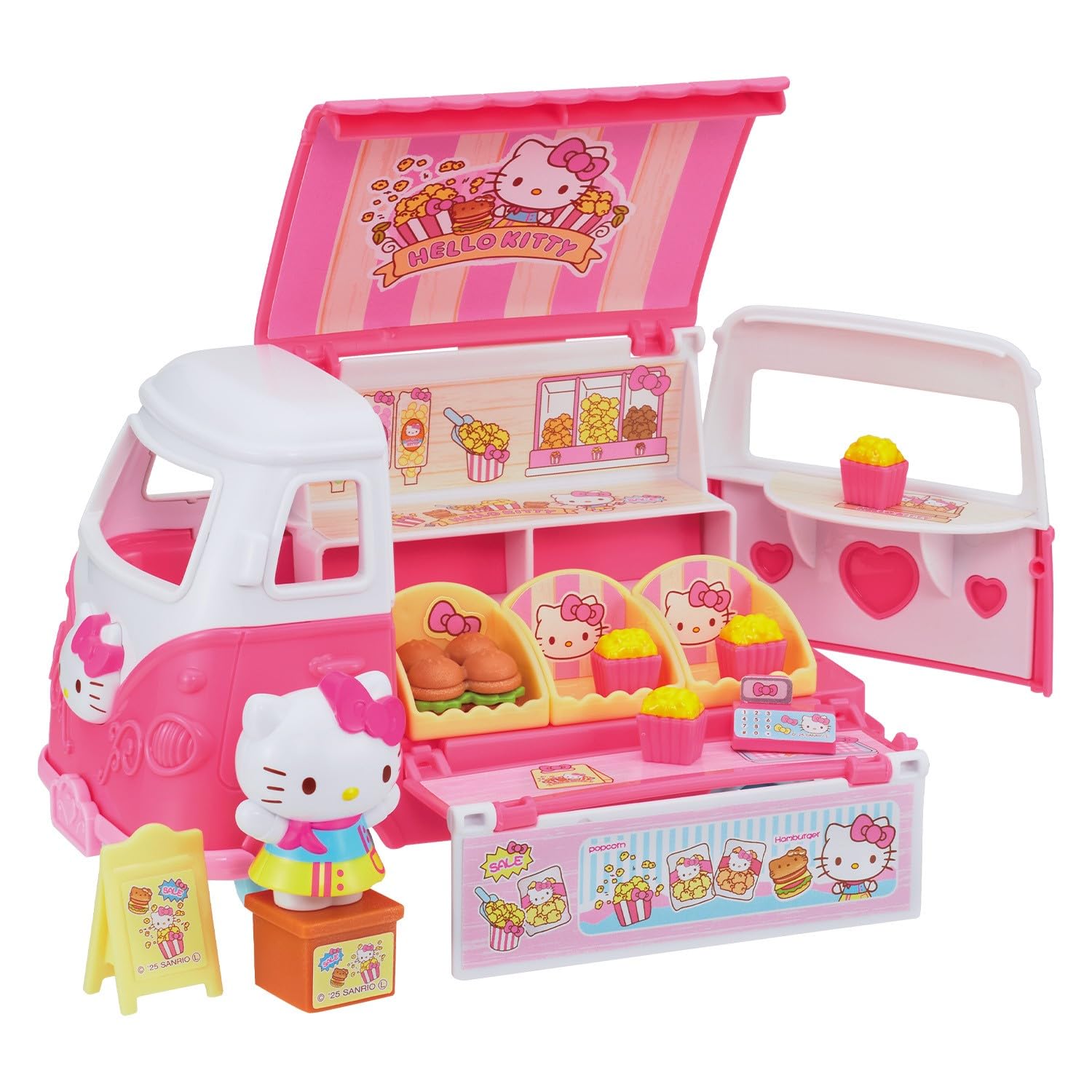[Bandai] Hello Kitty Anywhere Delivery Pink Kitchen Car