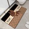 Toilet Diatom Mud Cushion Absorbent Floor Mat Bathroom Door Mat Household Toilet Door Carpet Light Luxury Non-slip Foot Mat