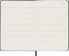 Moleskine 2027 Weekly January 12 Pocket Size x Black DHB12WN2Y27 Diary, Start, Months, (9cm 14cm), Hardcover,
