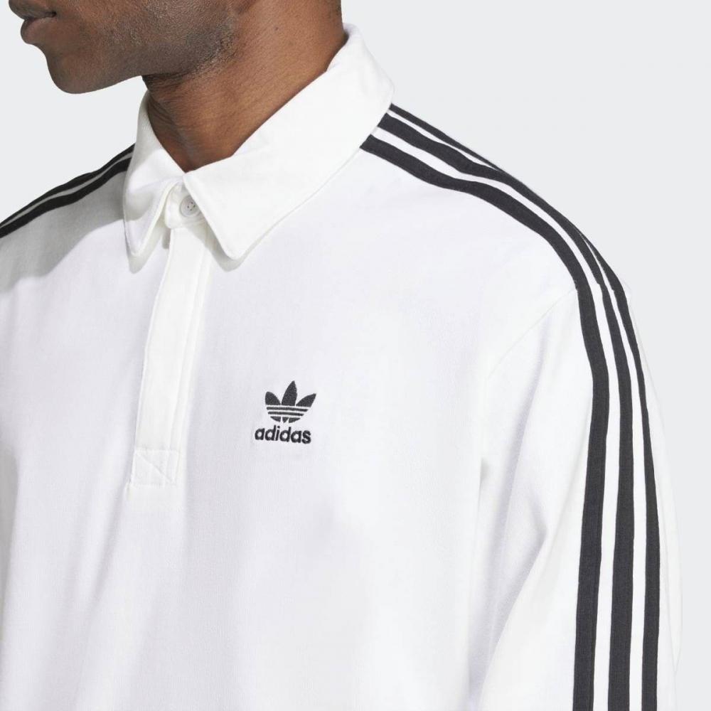 adidas Men S Rugby Polo Shirt White Iz2459
