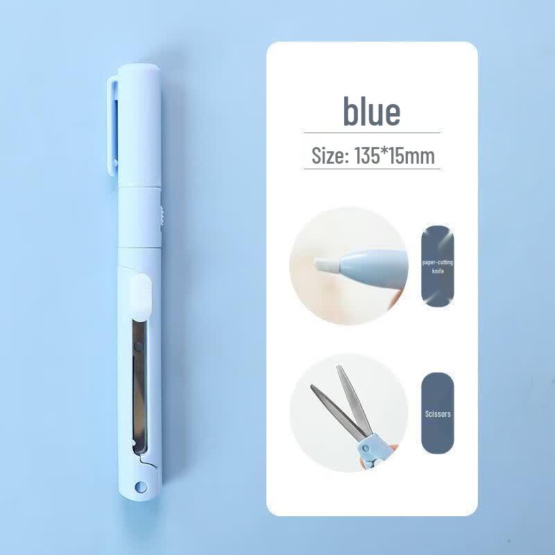 Foldable Ceramic Blade Craft Knife & Mini Scissors