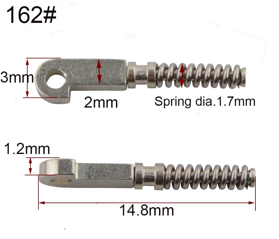 

100PCS spring inserts for repairing broken eyeglass flex temples broken spring replacement part #162