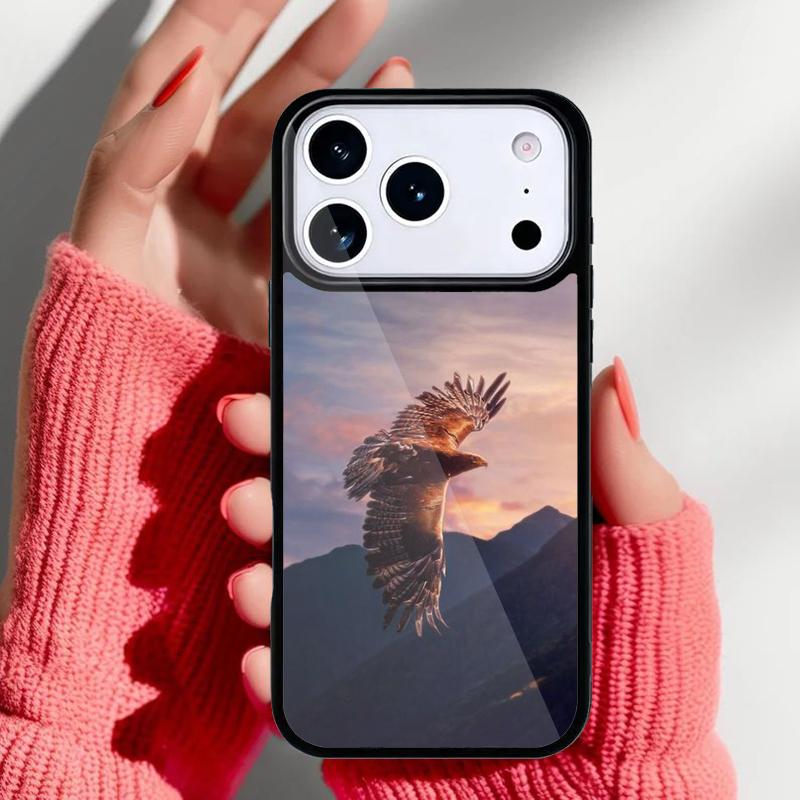 Eagle Hawk Bird Animal Phone Case for iPhone 17 16 15 14 13 Pro Max Back Cover for 12 11 Pro Coque