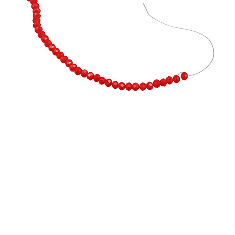 Bracelet Finding Components 3/4mm Loose Round Crystal Beads Jewelry Making Spacer Beads Glass Beads