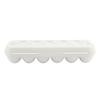 Egg Holder Stackable Plastic Egg Tray Storage Box Container with Lid for Kitchen Home Fridge Cabinet