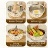 Stainless Steel Salad Bowl Set Prepping Stainless Steel Oil Can  Frying Oil Storage