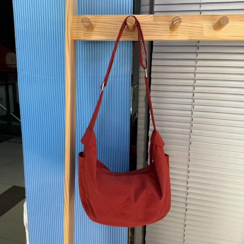 Dumpling Bag Casual Trendy Wide-shoulder Strap Large-capacity Single-shoulder Crossbody Bag
