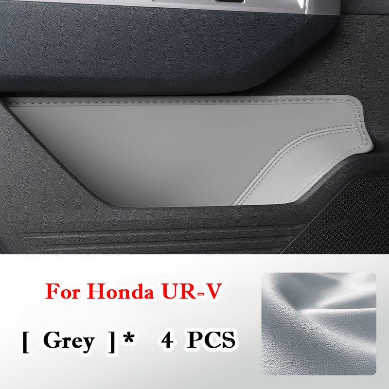 For Honda UR-V URV -2025 Door Side Storage Box Leather Front Rear Door Handle Organizer Tidying Car Door Slot Accessories