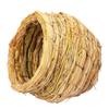 Natural Handmade Straw Bird Nest Breeding Nest Parrot Nest Warm Pet Bedroom Courtyard Straw Birdhouse House Handwoven