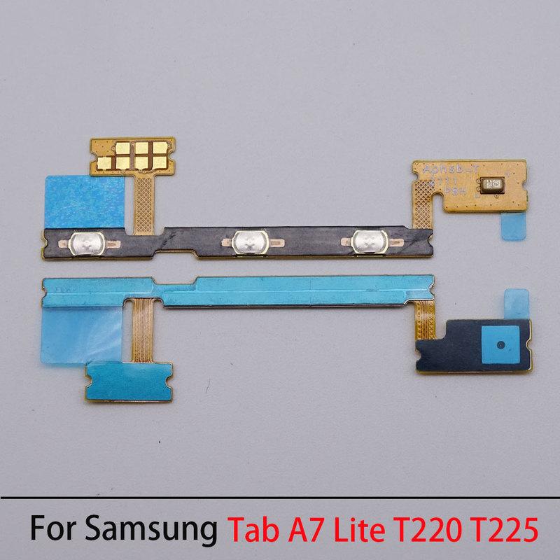 Top Quality For Samsung Galaxy Tab A7 Lite 2021 8.7 T220 T225 Power On Off Volume Button Switch Flex Cable