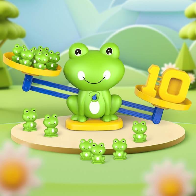 Kids Learning Math Balance Toy With Digital Cards For Logic Thinking And Intelligence Skills