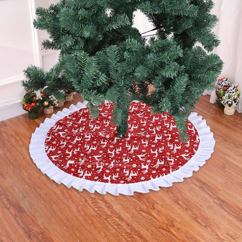 Christmas Tree Skirt Cartoon Car Xmas Tree Skirt Noel Natal 2023 Merry Christmas
