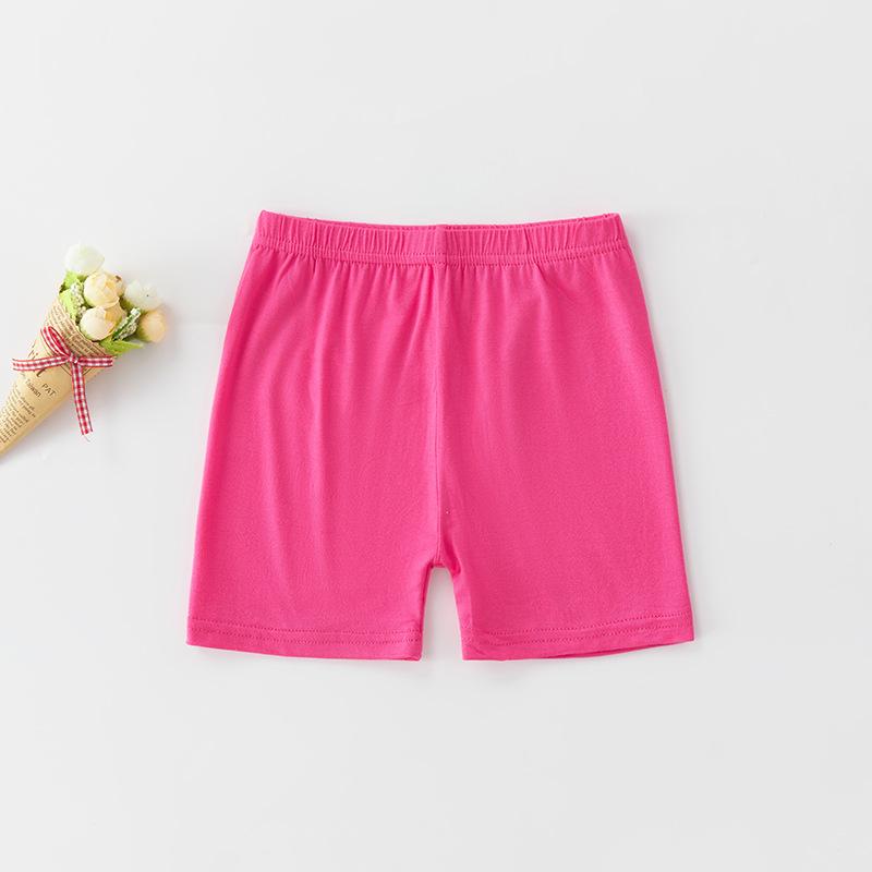 

Нові дитячі захисні шорти цукеркового кольору - боксери проти просвічування для дітей 140cm маджента