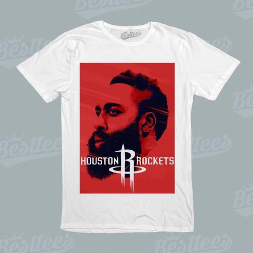 KIDS/MEN/WOMEN Basketball James Harden Sport Champion T-Shirt S разноцветный