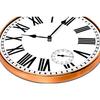 Analog Wall Clock with Sub-Second Dial (12 Inch) (Rosegold, with HD Clear Curved Glass)(Silent Sweep Movement Technology)(Fleet Street in Rose)