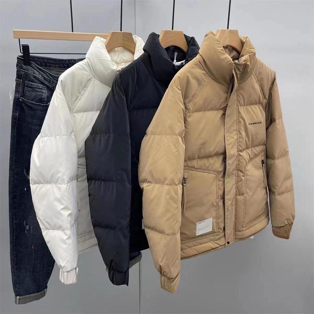 Herren Trendy Koreanischer Stil Stehkragen Daunenjacke - Warm, Locker, Lässige Arbeitskleidung Mode