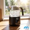 Electric Glass Kettle With Temperature Control Keep Warm 1.7L 2200W Boily5000-Bl