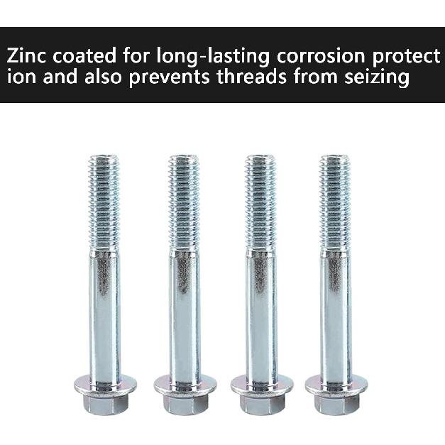 12Pc Engine Stand Bolt Kit Stand Bolt Flange Compatible With LSX LS LS1 4.8L 5.3L 6.0L 6.2L LR4 LQ4 LS6 LQ9 L33 LS2 LH6 L92 L76 LY2 LY5 LY6 LC9 LFA