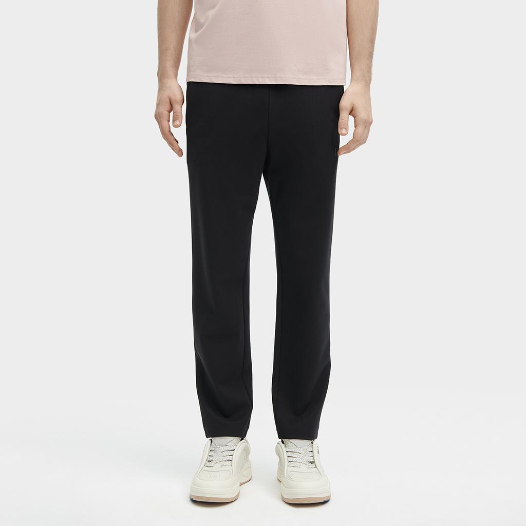 New FILA Casual Pants Men's Jet Black F11M418605F-BK