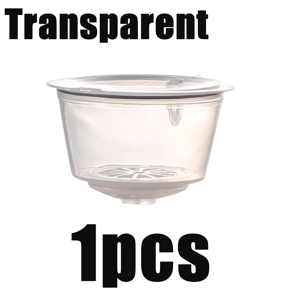 1/3/5/10pcs Reusable Coffee Capsules Filter Cup Dispenser for Nescafe Dolce Gusto Refillable Coffee Capsules Pod Compatible Kit