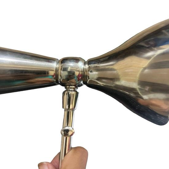 Set of 2 Mid-Century Modern Italian Double Wall Sconce Lighting Fixture for Bathroom or Washbasin Décor