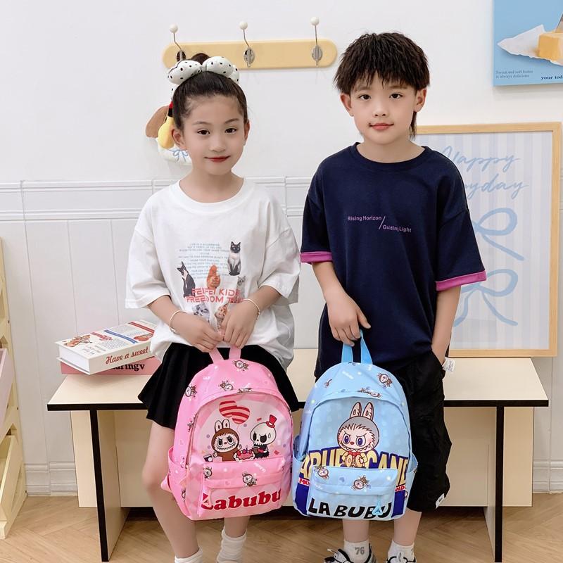 Kindergarten Primary School Students Schoolbag Cartoon Animation Cute Printed Boys And Girls Schoolbag Large Capacity Children'S Backpack