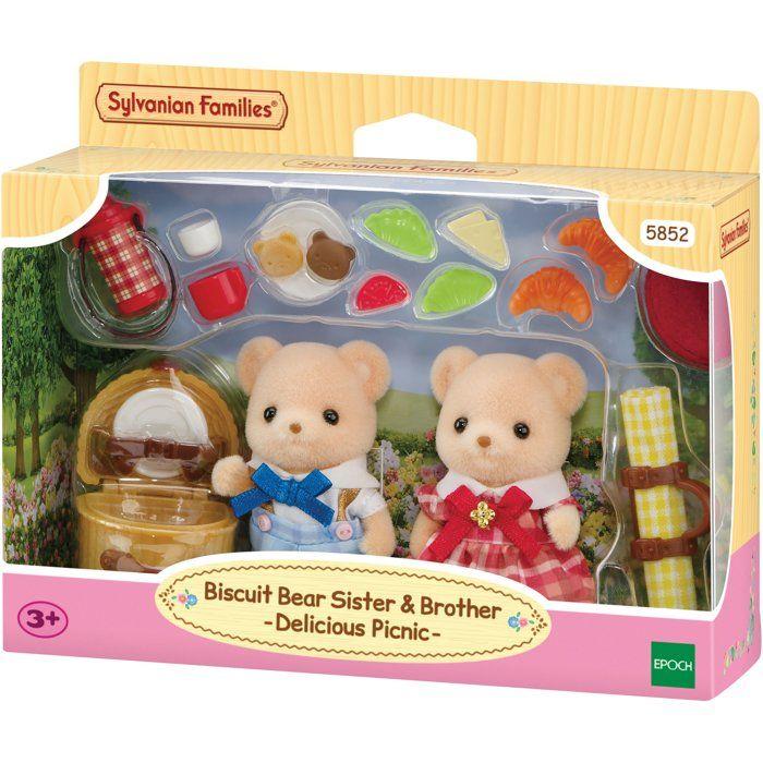 Le pique-nique gourmand des Ours Biscuit - Sylvanian Families - 5852