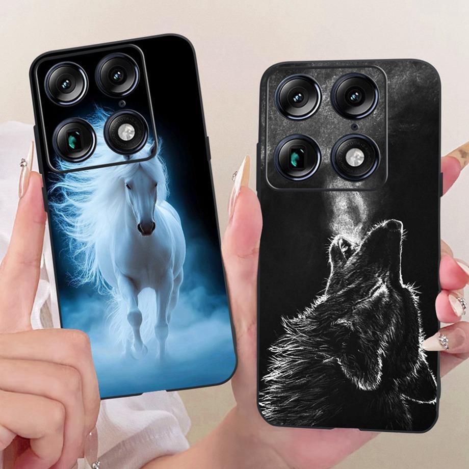Flower Cartoon Fashion Design Phone Case For Motorola Signature Moto X70 Air Pro 5G Funda Soft Silicone Shockproof Back Cover