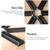 3 Pack Trivet for Hot Dishes Collapsible Hot Pad Non-Slip Heat-Insulating Placemat,Heat-Resistant Folding Pad, Eco Expanding Silicone Pot Holder for