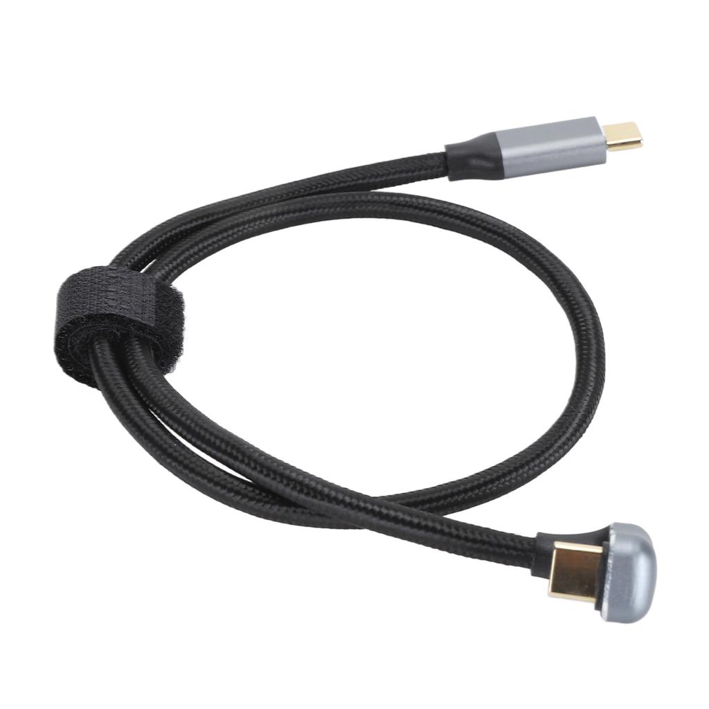 U Shaped Data Cable Type C Male to Male Data Cable USB3.2 Gen2 10Gbps 20V 5A PD100W Fast Charging