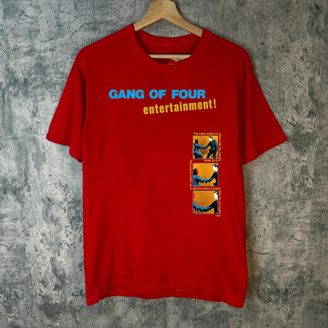 Gang Of Four Band Entertainment Gift For Fan T Shirt Full Size S-5XL S