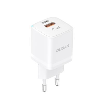 GaN 33W PPS USBC USBA Wall Charger White