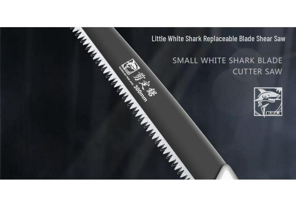 Great White Shark High Manganese Steel Hand Saw: Sharp Tree Sawing Tool