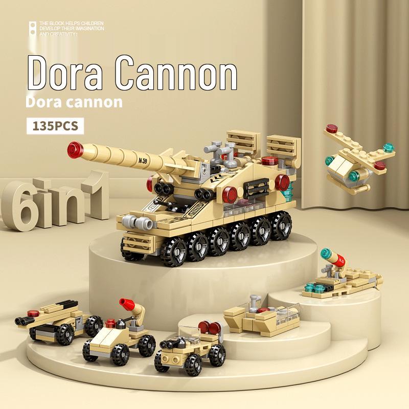 Military & Emergency Vehicles Building Blocks - Compatible with Lego, Educational & Transformable for Kids.