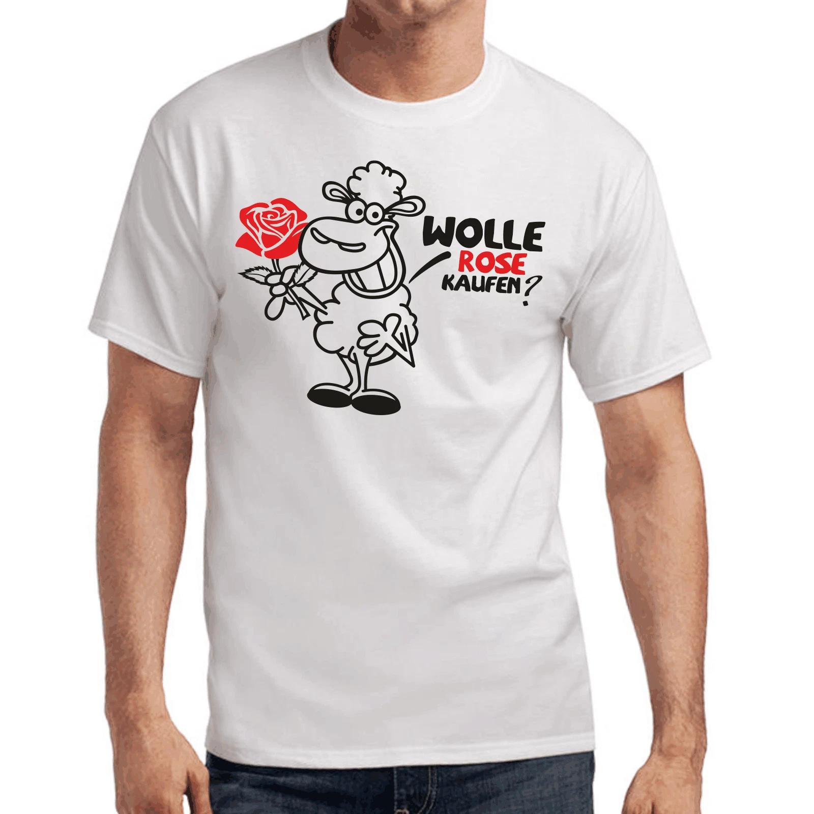 Men s and Women s T-shirts Wool Rose Buy Roses Sheep Sayings Gift Funny Fun Comedy Fun XXXXL