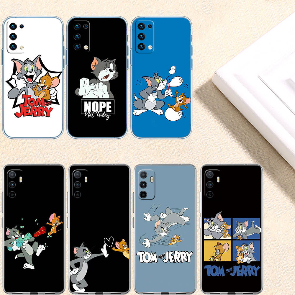 Tom and Jerry Case for Motorola E7 E22 E20 E13 E15 E22S E30 E40 G10 G20 G04 G22 G23 G05 G75 G35 G55 G6 G7 G8 G9 Plus Power Play