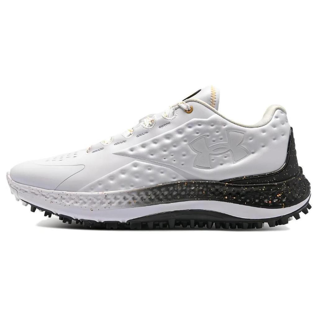Under Armour Curry 1 Golf 'White Black' (Unisex) White / Black Golf Shoes 3027378 101