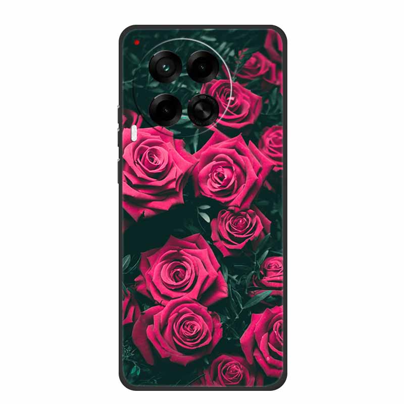 6.78" For Tecno Camon 30 Case Fashion Marble Black Silicone Soft TPU Back Cover Cases For Tecno Camon 30 5G Premier Phone Case