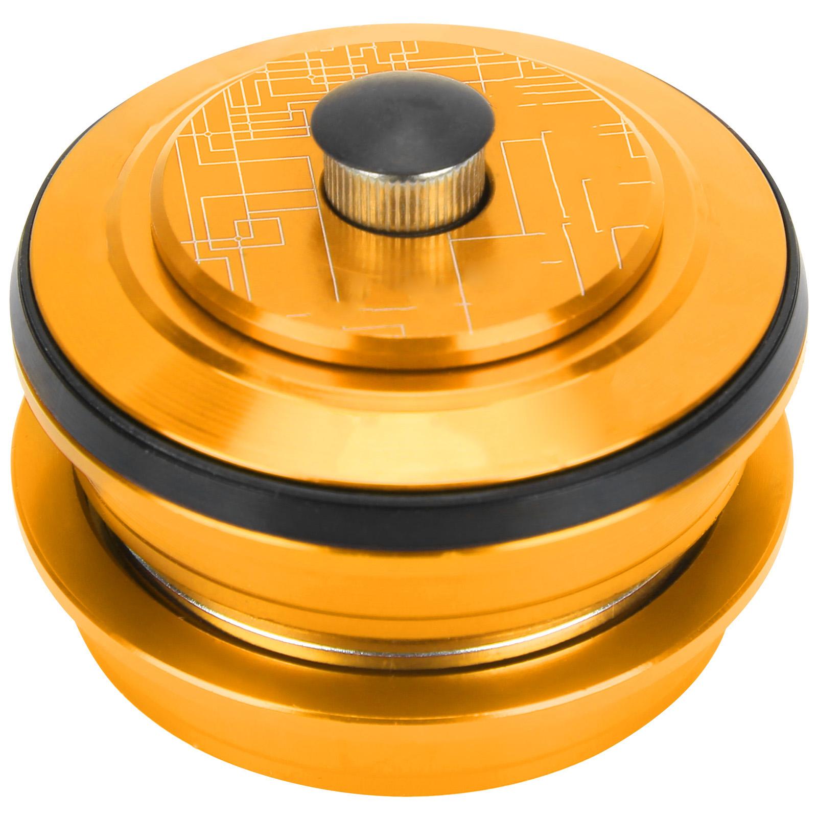 Mountain Bike Front Fork Headset 44mm Threadless Aluminum Alloy Headset Replacement