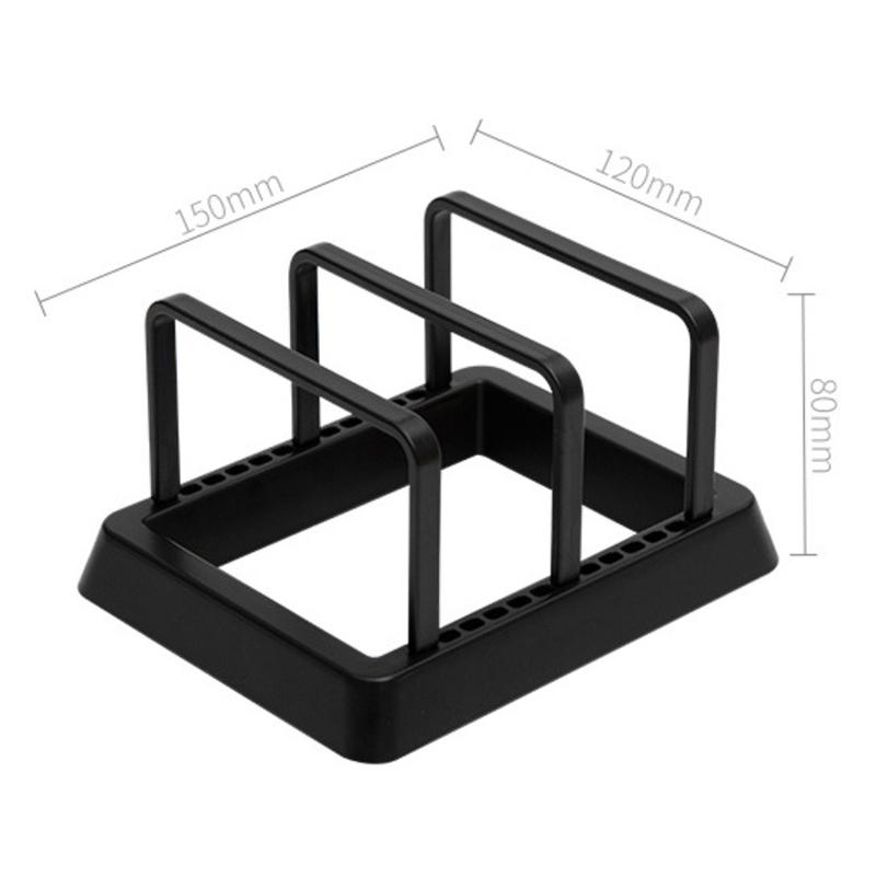 1Pcs Cutting Board Rack Chopping Board Organizer Stand Holder Pots Pan Lids Organizer Practical Kitchen Storage Tools