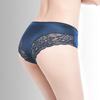 Seamless Underwear for Women Silky Invisible Hipster Briefs Mid Rise Lace Satin Stretch Bikini Panties